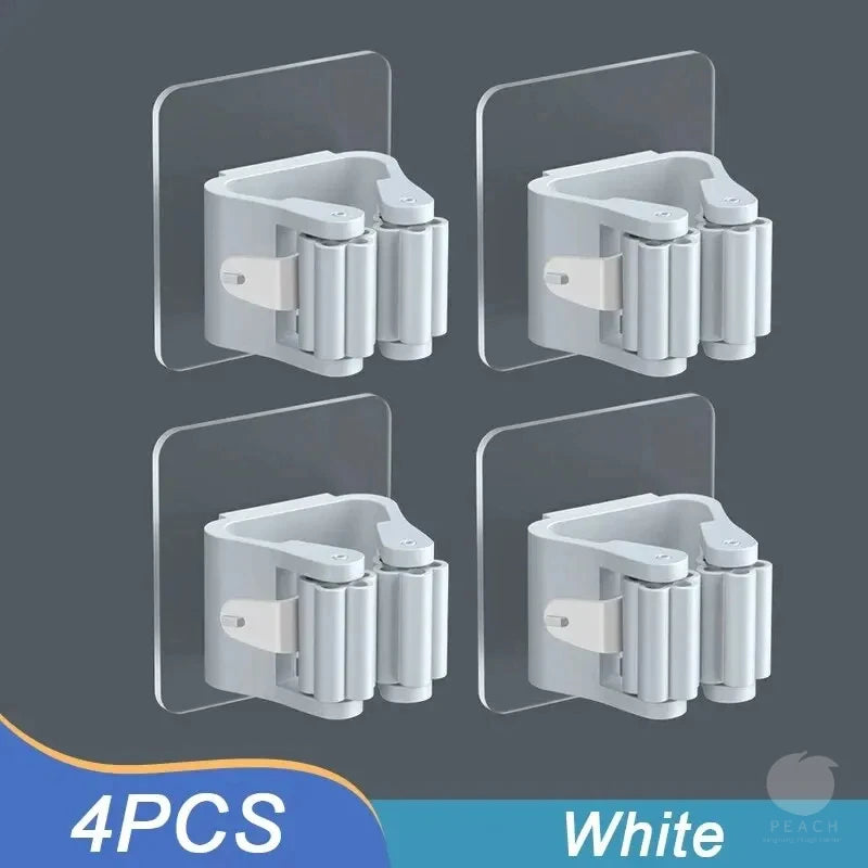 Mop/Broom Holder - 4pk