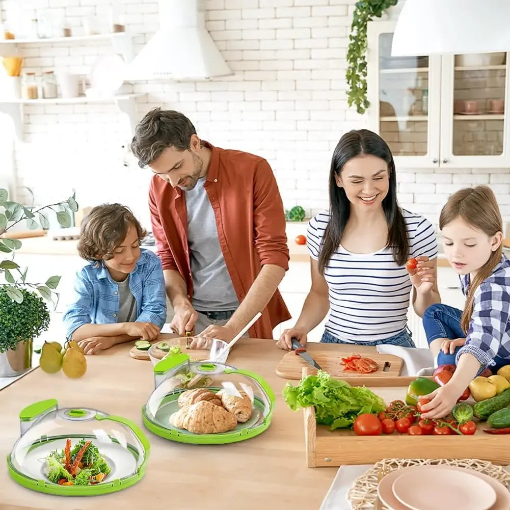 Microwave Food Cover with Steamer