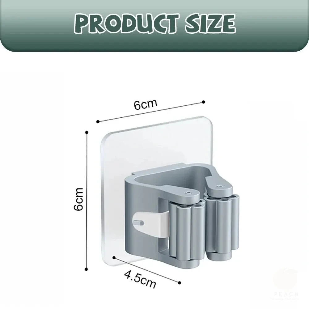 Mop/Broom Holder - 4pk