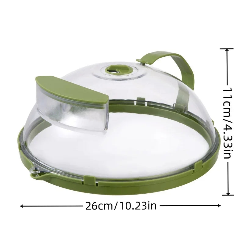 Microwave Food Cover with Steamer