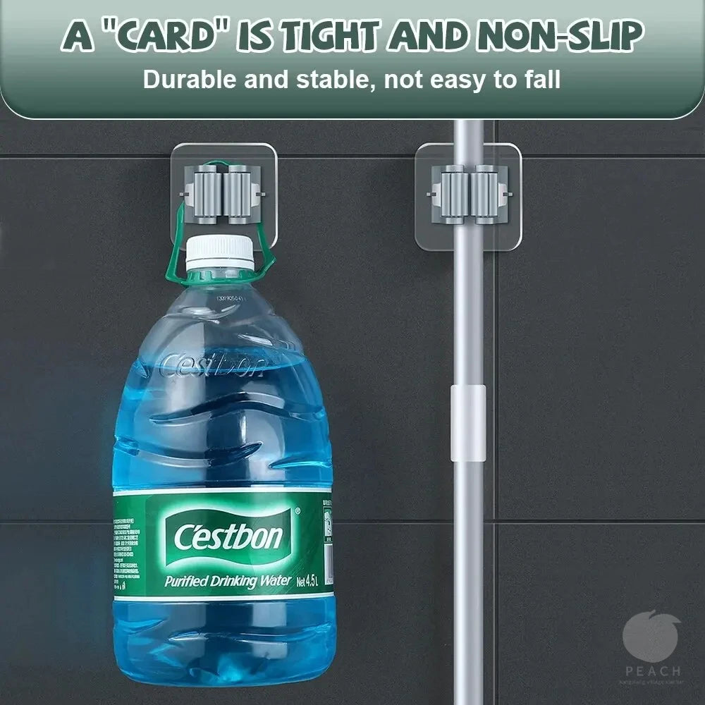 Mop/Broom Holder - 4pk