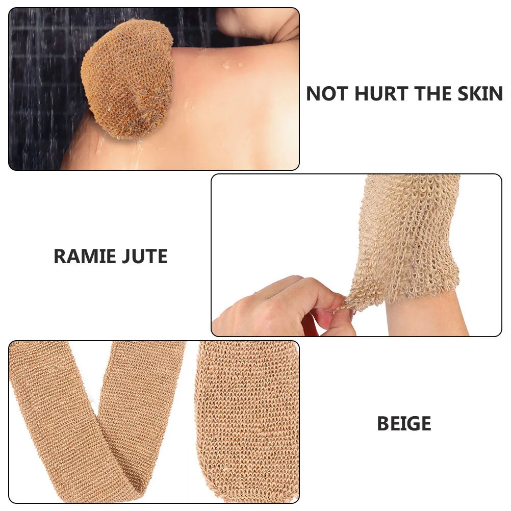 Jute/Hemp Exfoliating Bath Gloves